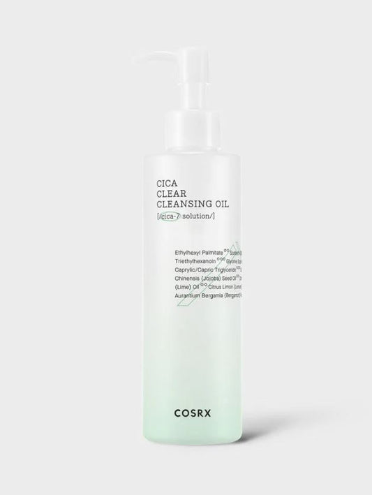 facial cleanser cosrx pure fit cica clear cleansing oil 