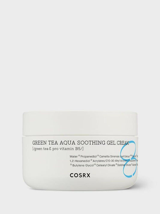 cosrx hydrium green tea aqua soothing gel cream