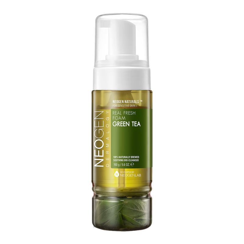 NEOGEN Dermalogy Real Fresh Foam Cleanser Green Tea 160g-Korean Cosmetics at REDBLEC