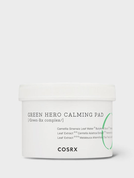 cosrx one step green hero calming pad