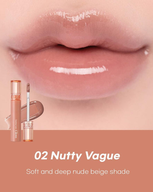 romand glasting color gloss 02 nutty vague