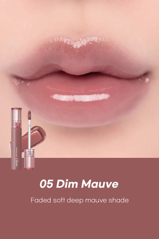 romand glasting color gloss 05 dim mauve