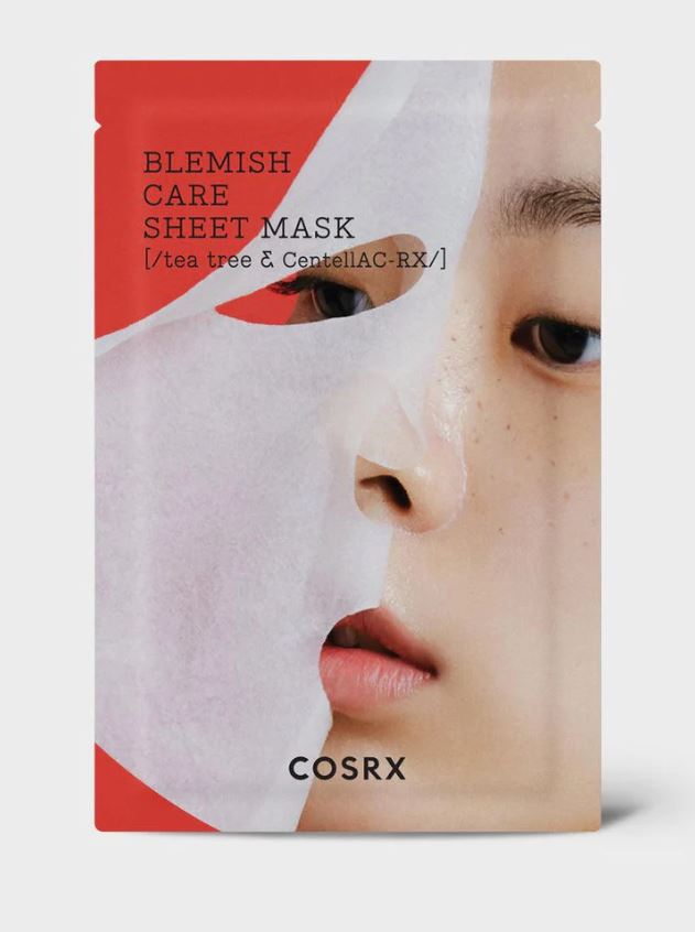 cosrx ac collection blemish care sheet mask