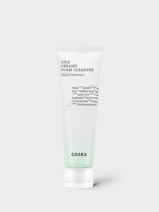 foam cleanser cosrx pure fit cica creamy